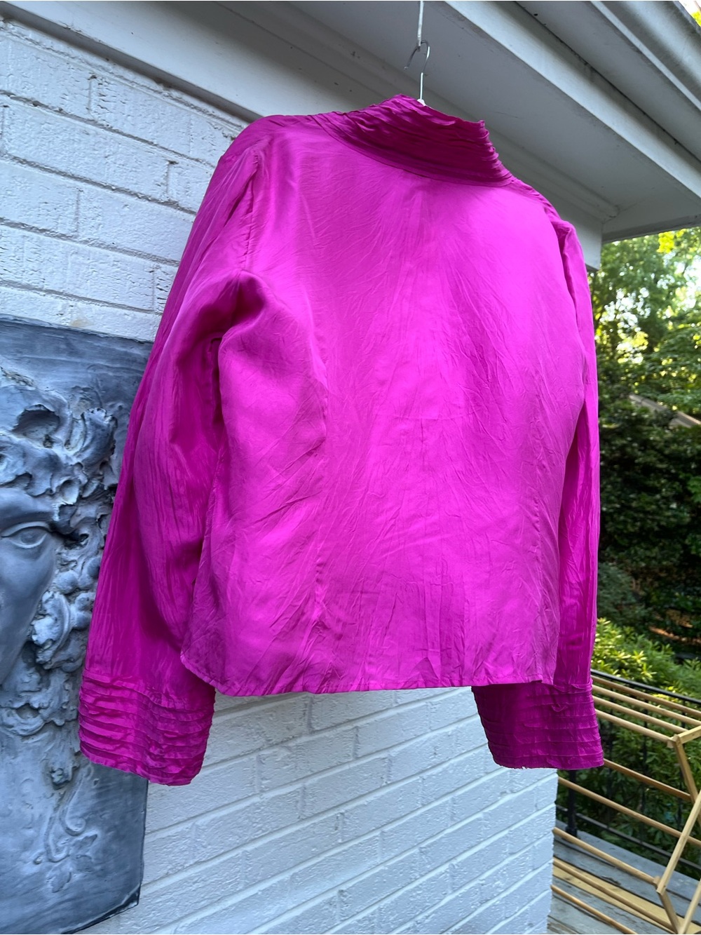 J. Jill 100% Silk pink Blouse - Picture 10 of 14